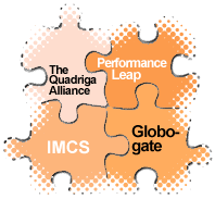The Quadriga Alliance, Performance Leap, IMCS, Globogate